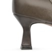 Peep Toe Couro Verde - imagem 7