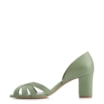 Peep Toe Couro Verde - imagem 4