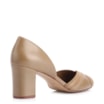 Peep Toe Couro Verde/Alt Lezard Verde/Couro Nobuck Verde - imagem 4