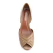 Peep Toe Couro Verde/Alt Lezard Verde/Couro Nobuck Verde - imagem 6