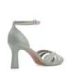 Peep Toe Couro Verde/Alt Off White - imagem 3