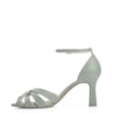 Peep Toe Couro Verde/Alt Off White - imagem 4