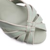 Peep Toe Couro Verde/Alt Off White - imagem 6