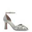 Peep Toe Couro Verde/Alt Off White - imagem 1
