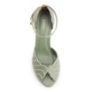 Peep Toe Couro Verde/Alt Off White - imagem 5