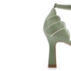 Peep Toe Couro Verde/Alt Off White - imagem 7