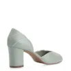 Peep Toe Couro Verde/Alt Off White - imagem 3