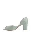 Peep Toe Couro Verde/Alt Off White - imagem 4