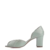 Peep Toe Couro Verde/Alt Off White - imagem 4