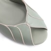 Peep Toe Couro Verde/Alt Off White - imagem 6