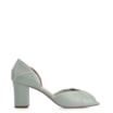 Peep Toe Couro Verde/Alt Off White - imagem 2