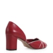 Peep Toe Couro Vermelho - imagem 4