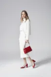 Peep Toe Couro Vermelho - imagem 8