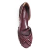 Peep Toe Couro/Verniz Vinho - imagem 6