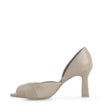 Peep Toe Details Couro Bege/Alt Off White - imagem 4