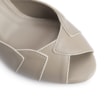 Peep Toe Details Couro Bege/Alt Off White - imagem 6