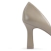 Peep Toe Details Couro Bege/Alt Off White - imagem 7