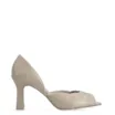 Peep Toe Details Couro Bege/Alt Off White - imagem 2