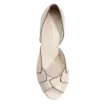 Peep Toe Details Couro Off White - imagem 6