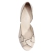 Peep Toe Details Couro Off White - imagem 6