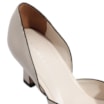 Peep Toe Details Couro Off White - imagem 8