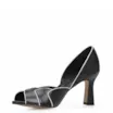 Peep Toe Details Couro Preto - imagem 4