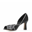 Peep Toe Details Couro Preto - imagem 4
