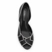 Peep Toe Details Couro Preto - imagem 5