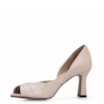 Peep Toe Details Couro Rosado - imagem 4