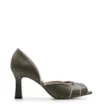 Peep Toe Details Couro Verde - imagem 3