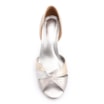 Peep Toe Folha Couro Prata/Dourado/Grafite - imagem 6