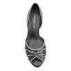 Peep Toe Kitten Couro Preto/Off White - imagem 5