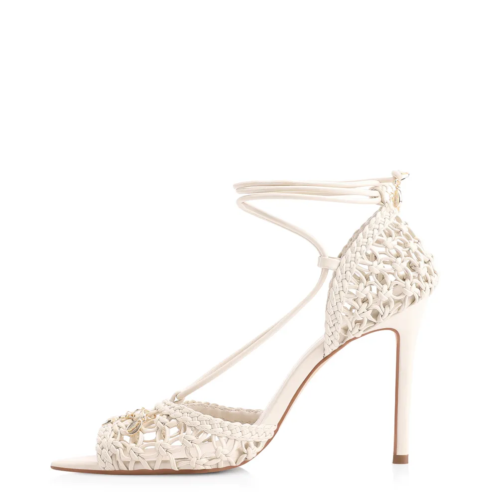 Peep Toe Macramê Alt Off White - imagem 5