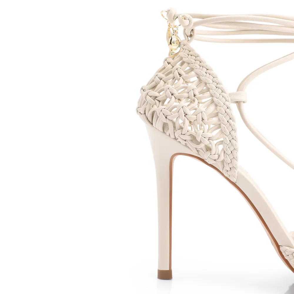 Peep Toe Macramê Alt Off White - imagem 8