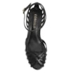 Peep Toe Tiras Couro Preto - imagem 6