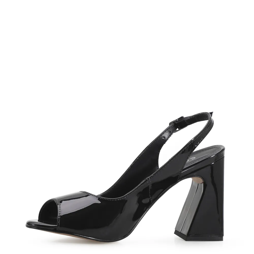 Peep Toe Verniz Preto - imagem 4