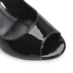 Peep Toe Verniz Preto - imagem 6