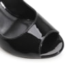 Peep Toe Verniz Preto - imagem 6