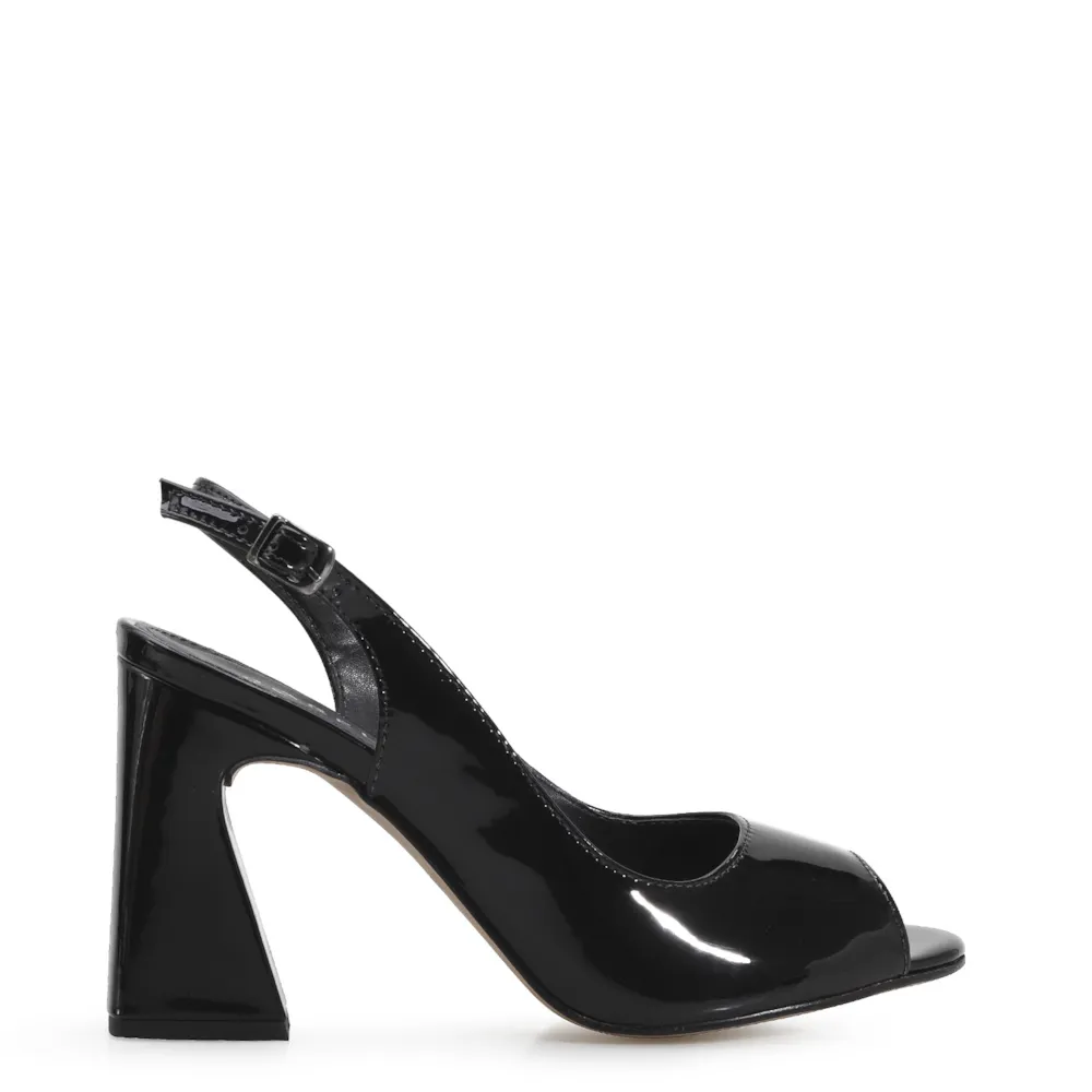 Peep Toe Verniz Preto - imagem 2