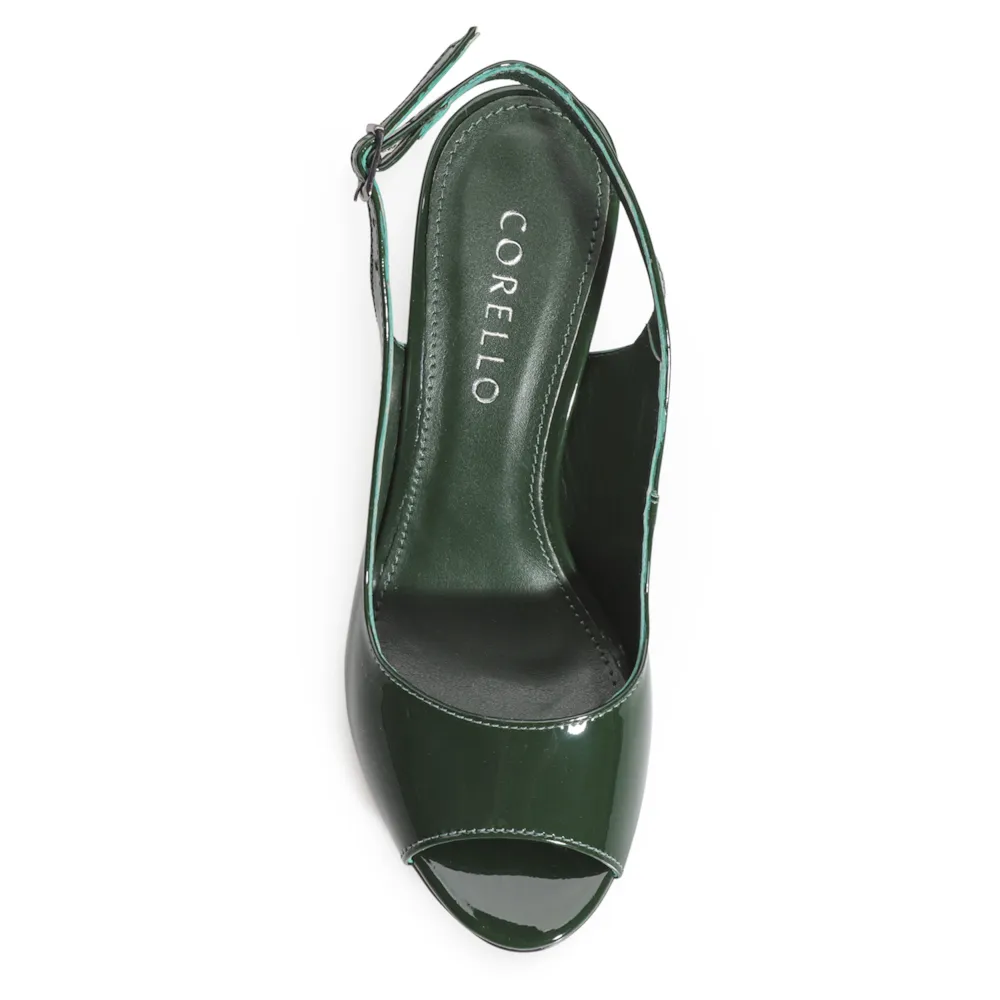 Peep Toe Verniz Verde - imagem 5