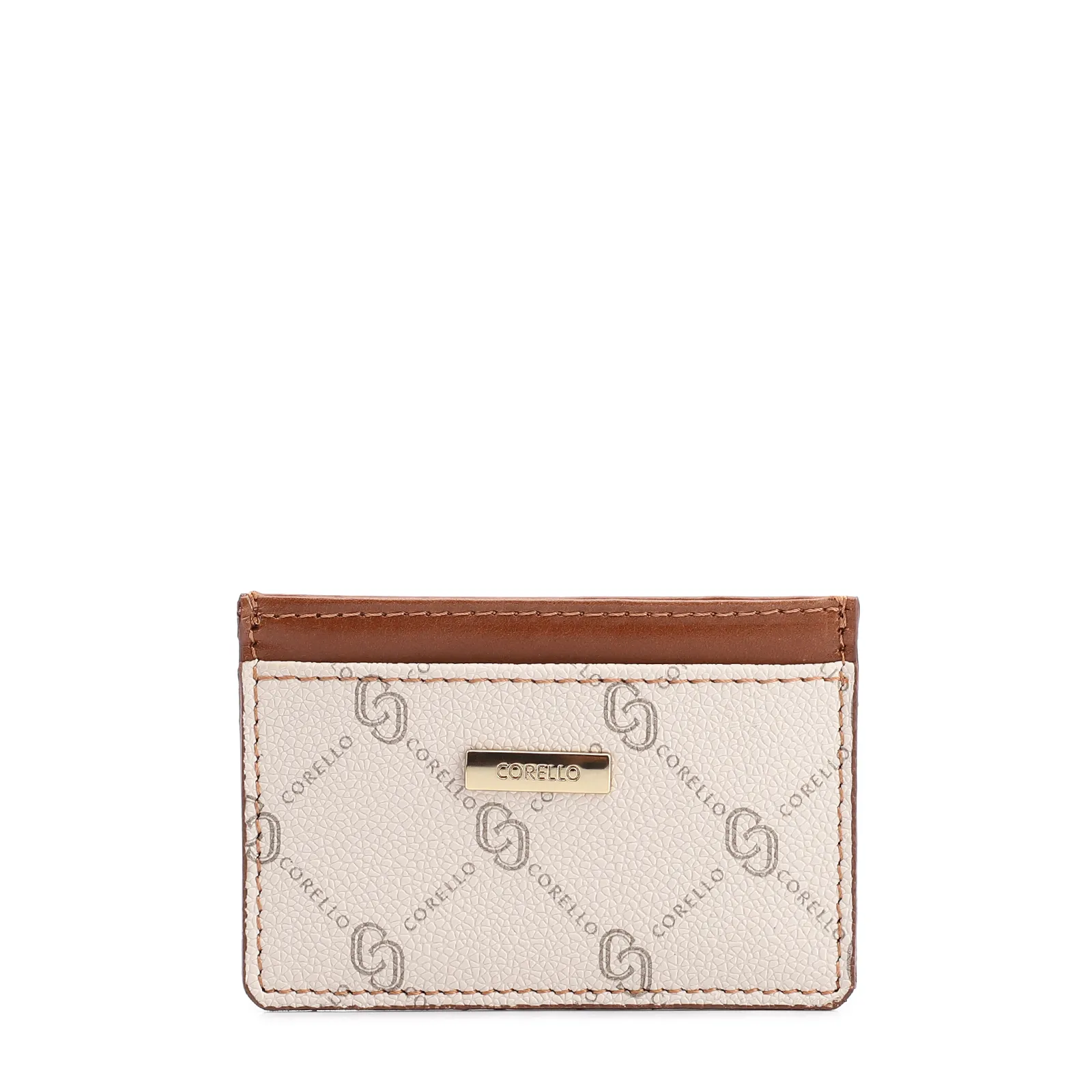 Porta Cartão Alt Monograma Off White