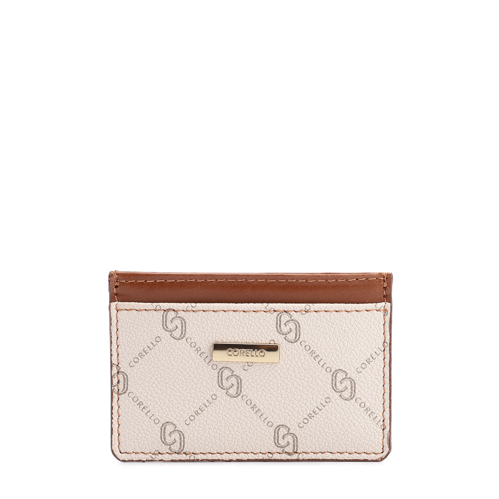 Porta Cartão Alt Monograma Off White