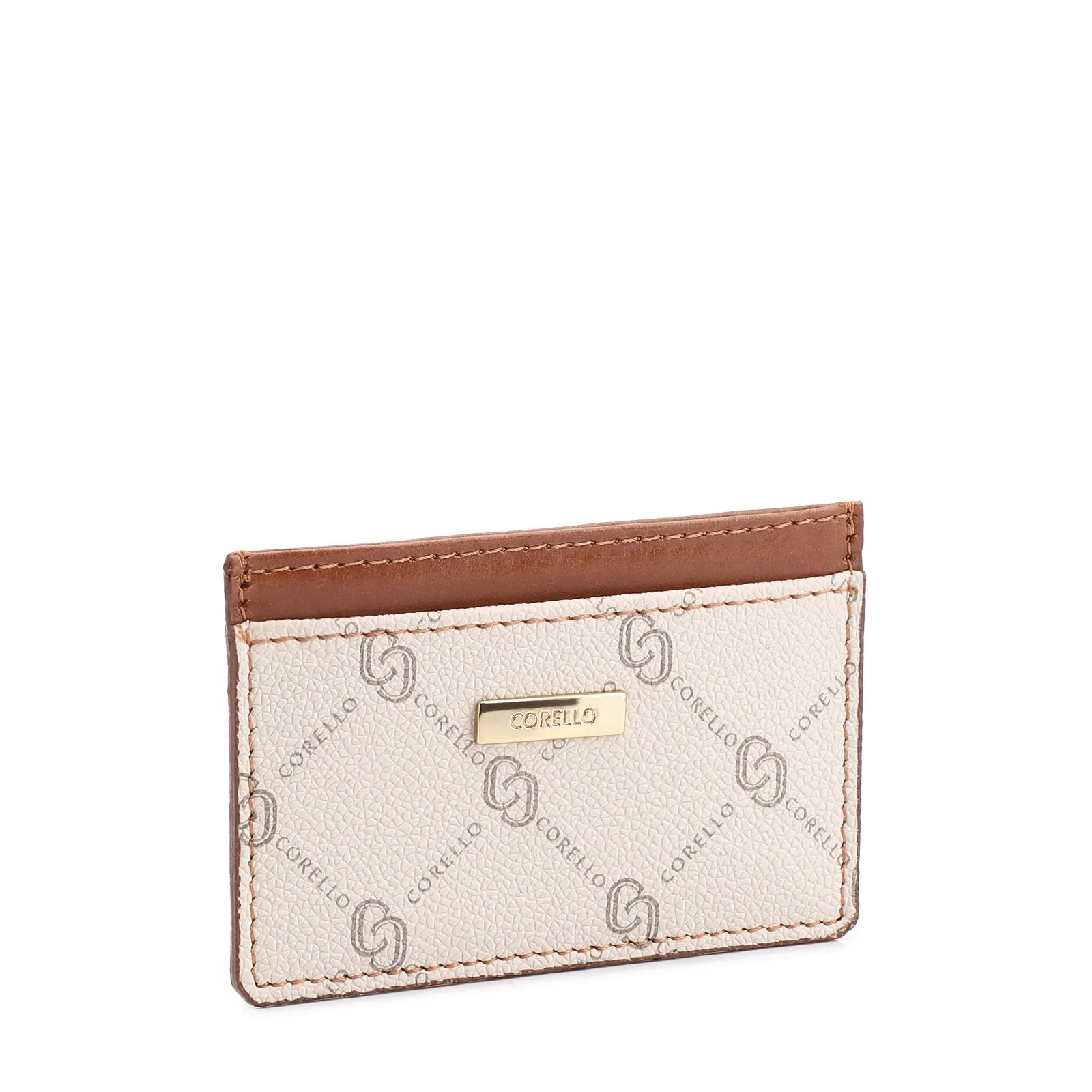 Porta Cartão Alt Monograma Off White