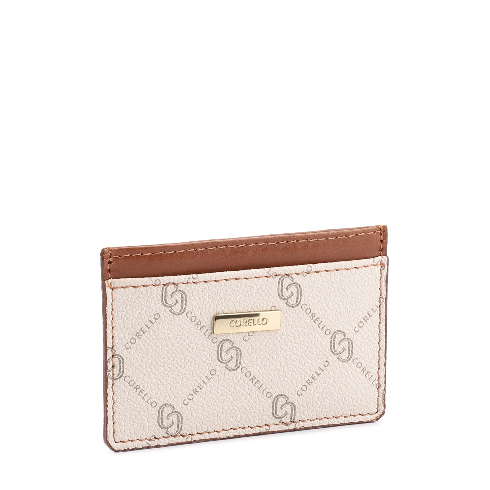 Porta Cartão Alt Monograma Off White