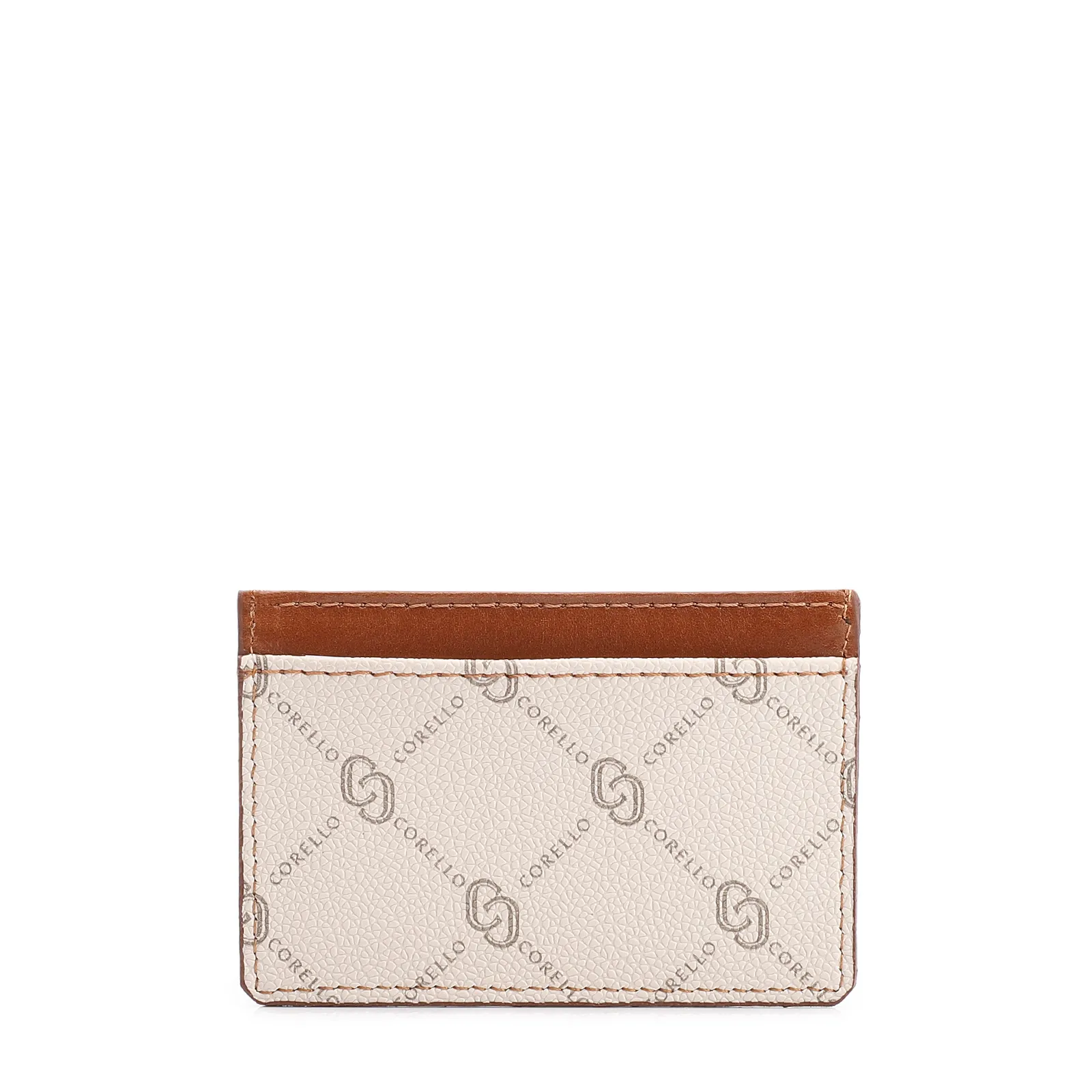 Porta Cartão Alt Monograma Off White