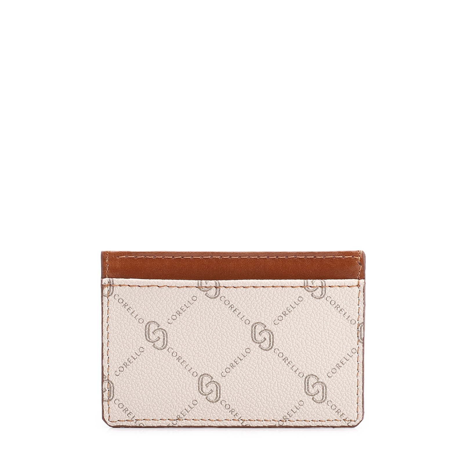 Porta Cartão Alt Monograma Off White