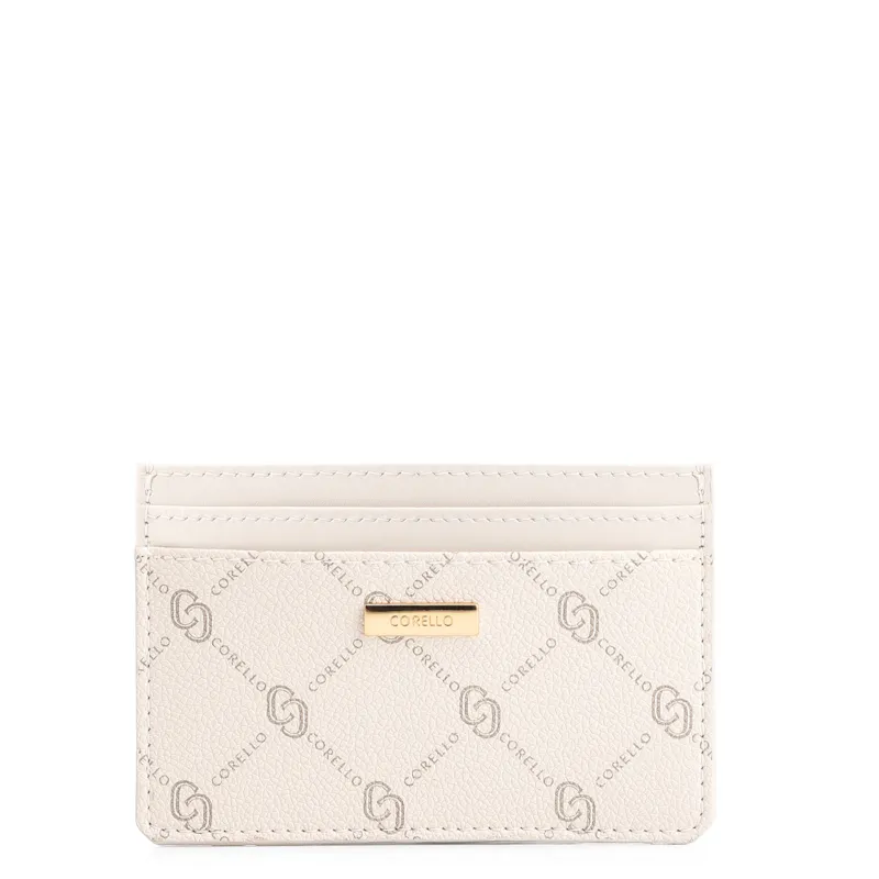 Porta Cartão Alt Monograma Off White