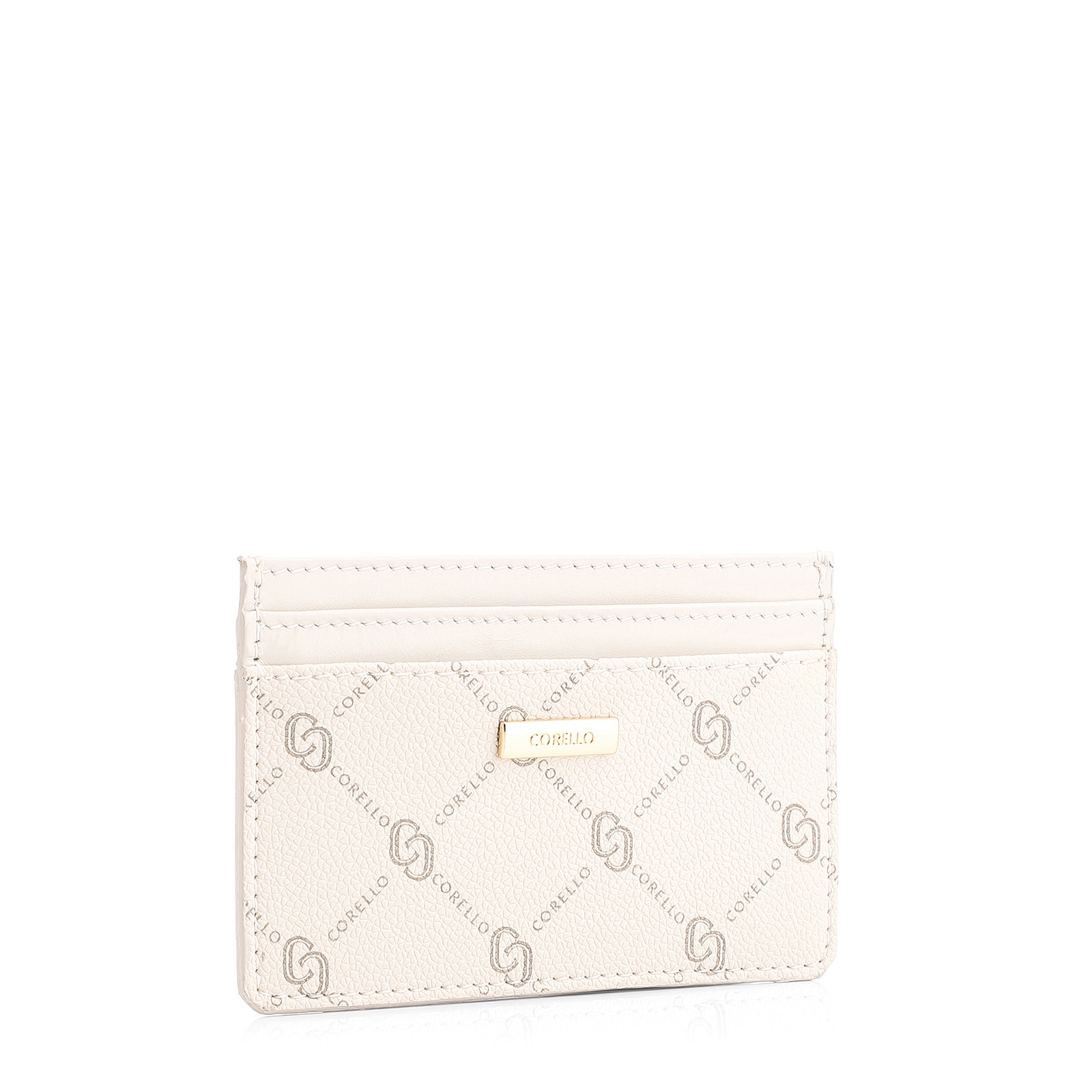 Porta Cartão Alt Monograma Off White
