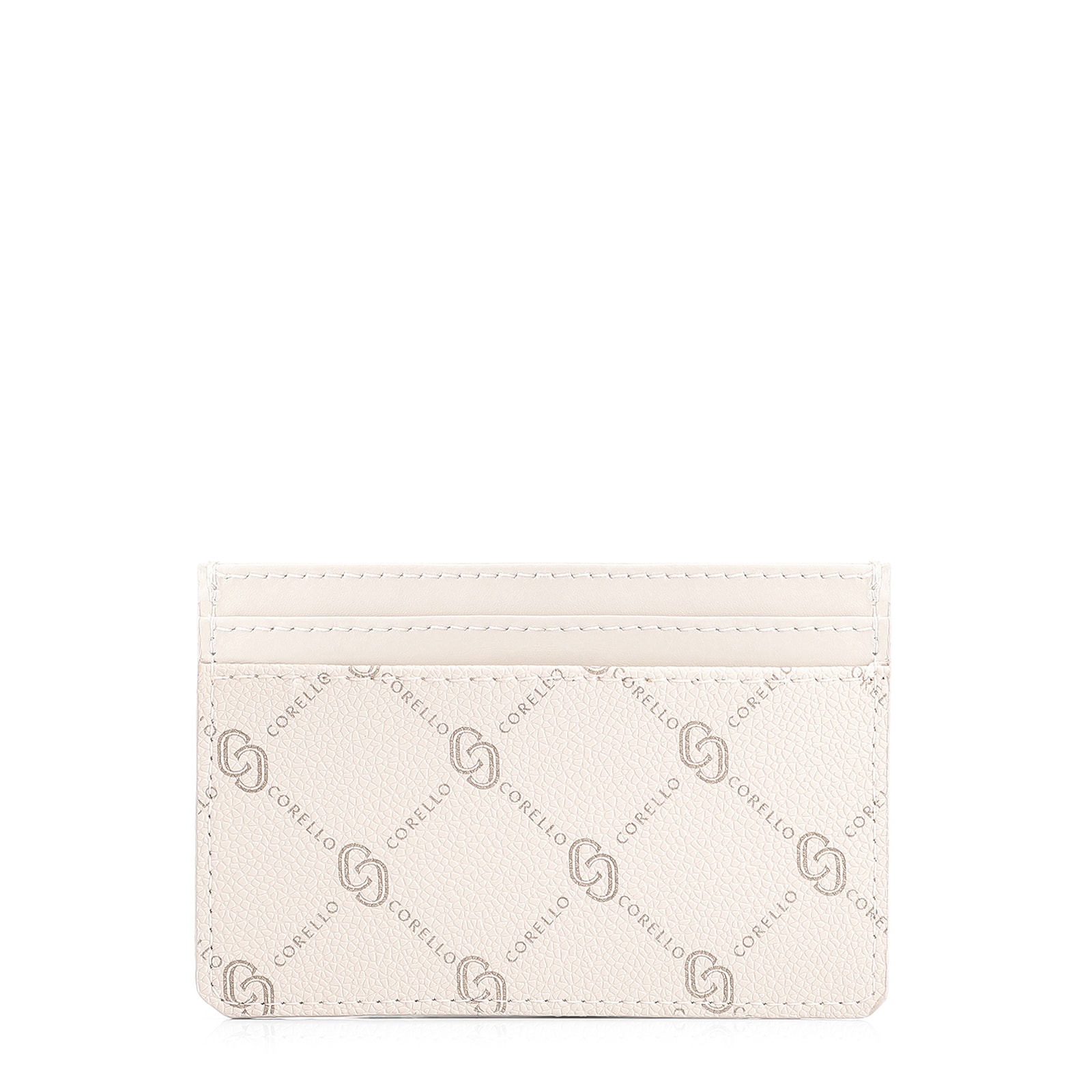 Porta Cartão Alt Monograma Off White