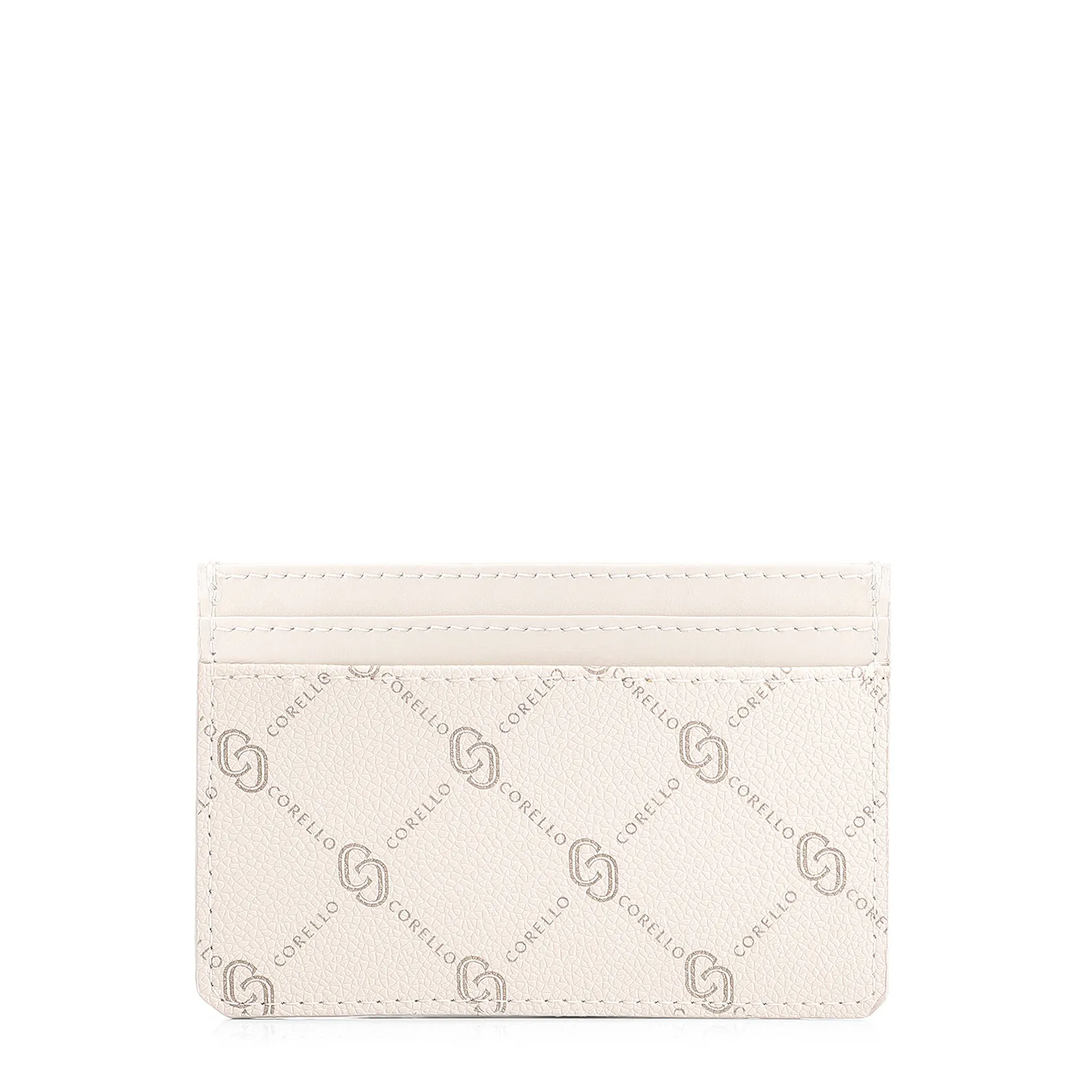 Porta Cartão Alt Monograma Off White